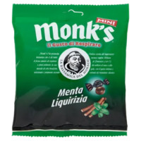 Monk's Mini Menta Liquirizia 80 g