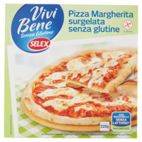 Selex Vivi Bene Senza Glutine Pizza Margherita Surgelata Senza Glutine 320 g