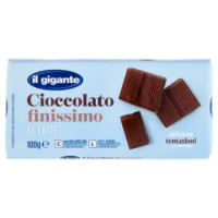 IL GIGANTE Cioccolato Finissimo Al Latte 100 g