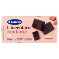 IL GIGANTE Cioccolato Fondente Extra 100 g