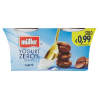 Müller Yogurt Zero% Grassi Caffè 2 x 125 g