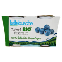Lattebusche Yogurt Bio Mirtilli 2 x 125 g