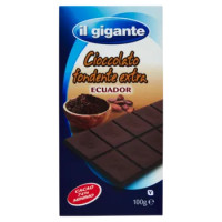 IL GIGANTE Cioccolato Fondente Extra Ecuador 100 g