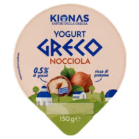 Kionas Yogurt Greco Nocciola 0,5% Di Grassi 150 g