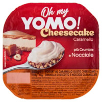 Oh My Yomo! Cheesecake Caramello Più Crumble e Nocciole 140 g