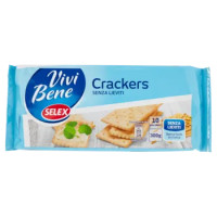 Selex Vivi Bene Cracker Senza Lieviti 300 g