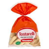 Biscopan Tostarelli Con Semi Di Sesamo 150 g