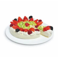 Torta Panna Cotta Con Frutta