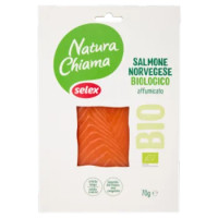Selex Natura Chiama Salmone Affumicato Norvegese a Fette Biologico 70 g