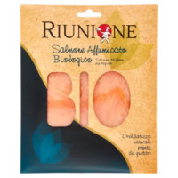 Riunione Bio Salmone Affumicato Biologico 0,070 Kg