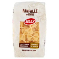 Selex Pasta Di Semola Trafilata Al Bronzo Farfalle 500 g