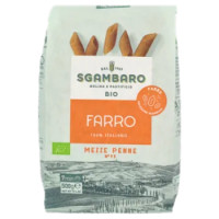 Sgambaro Bio Farro Mezze Penne N°95 500 g