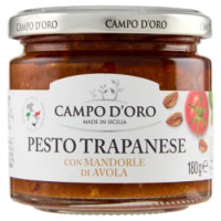 Campo D'Oro Pesto Trapanese Con Mandorle Di Avola 180 g