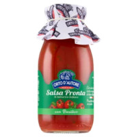 Orto D'Autore Salsa Pronta Di Datterino Italiano Con Basilico 250 g