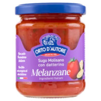 Orto D'Autore Sugo Molisano Con Datterino Melanzane 180 g
