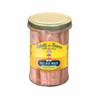 Vecchio Molo Filetti di Tonno a Pinne Gialle Gusto Delicato 300 g