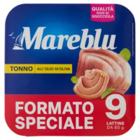 Mareblu Tonno All' Olio Di Oliva 9 x 60 g