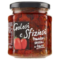 Golosi e Sfiziosi Pomodori Secchi a Filetti 200 g
