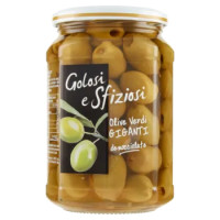 Golosi e Sfiziosi Olive Verdi Giganti Denocciolate 540 g