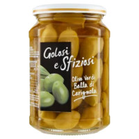 Golosi e Sfiziosi Olive Verdi Bella Di Cerignola 540 g
