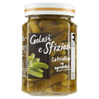 Golosi e Sfiziosi Cetriolini In Agrodolce 290 g