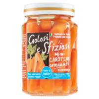 Golosi e Sfiziosi Mini Carotine Croccanti In Agrodolce 290 g