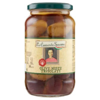 Le Conserve Toscane Olive Miste Trifolate 535 g