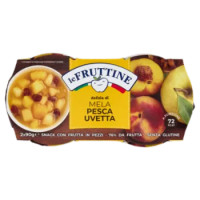 Le Fruttine Delizia Di Mela Pesca Uvetta 2 x 90 g