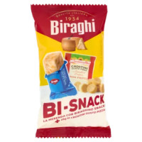 Biraghi Bi-Snack La Merenda Con Biraghino Snack 16,67 g + Crostini Gusto Pizza 15 g