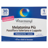 Laboratoires Vitarmonyl Melatonina Più Valeriana, Passiflora e Luppolo 30 Compresse 16,41 g
