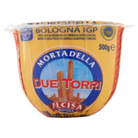 Alcisa Due Torri Mortadella Bologna IGP 500 g