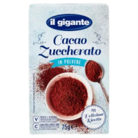 IL GIGANTE Cacao Zuccherato In Polvere 75 g