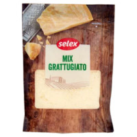 Selex Mix Di Formaggi Grattugiati 100 g