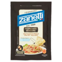 Zanetti Parmigiano Reggiano DOP Grattugiato Fresco 100 g