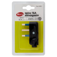 Selex Spina Salvaspazio 16A(Ita) Nero