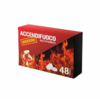 Grilly Accendifuoco Inodore 48 Tavolette