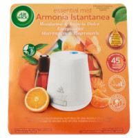 Air Wick Diffusore Di Fragranza Con Oli Essenziali Mandarino e Arancia Profumatore Per Ambiente 20 m