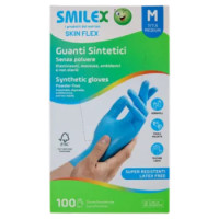 Smilex Skin Flex Guanti Sintetici M 7/7,5 Medium 100 Pz