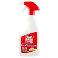 Omino Bianco, Smacchiatore Pretrattante Spray, Smacchia e Sgrassa 2 In 1, 500ml