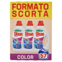 DIXAN Liquido Color 3x19=57 Lavaggi 3 x 855 Ml
