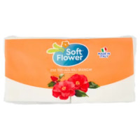 Soft Flower Tovaglioli Bianchi 33x33 250 Pz