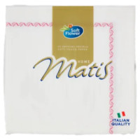 Matis Home Tovaglioli 38x38 Cm Decorato 40 Pz