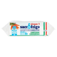 Virosac Saccofrigo Sacchetti Per Congelatore 23x32 Cm 2,5 Litri LD Medium M 80 Pz