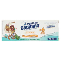 Pasta Del Capitano Junior Captain +6 Anni Menta Dolce 75 Ml