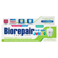 Biorepair Protezione Carie Per Denti Neoformati Junior 6-12 Anni Menta Delicata 75 Ml