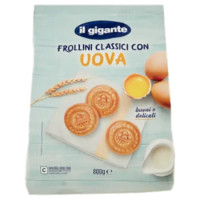 IL GIGANTE Frollini Classici Con Uova 800 g