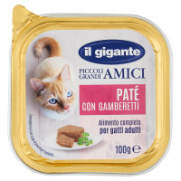 IL GIGANTE Piccoli Grandi Amici Paté Con Gamberetti 100 g