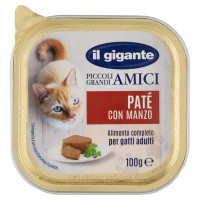 IL GIGANTE Piccoli Grandi Amici Paté Con Manzo 100 g
