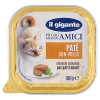 IL GIGANTE Piccoli Grandi Amici Paté Con Pollo 100 g