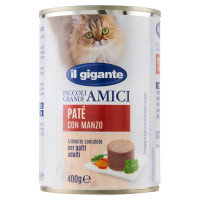 IL GIGANTE Piccoli Grandi Amici Paté Con Manzo 400 g